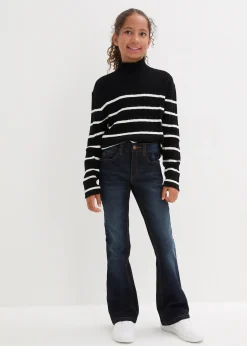 Jean flare taille mi-haute