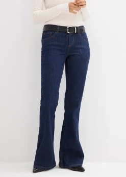 Jean flare taille mi-haute