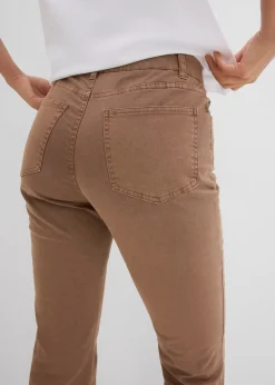Jean flare taille mi-haute, extensible