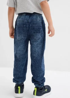 Jean jogger avec doublure thermique en jersey, regular