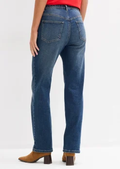 Jean large et droit, taille haute