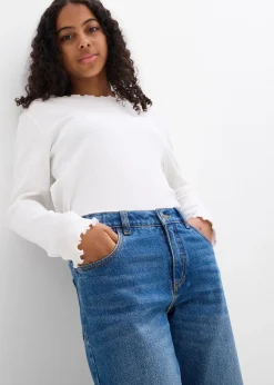 Jean large taille basse