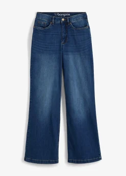 Jean large taille haute