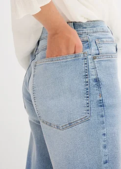 Jean large taille haute