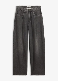 Jean large taille haute