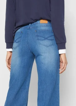 Jean large taille haute