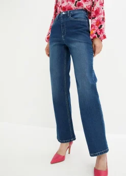 Jean large taille haute