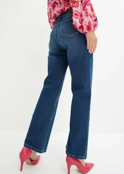 Jean large taille haute