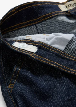 Jean large taille mi-haute