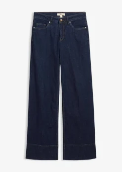 Jean large, taille mi-haute