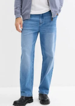 Jean loose, droit et extensible