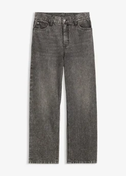 Jean loose, taille réglable, droit