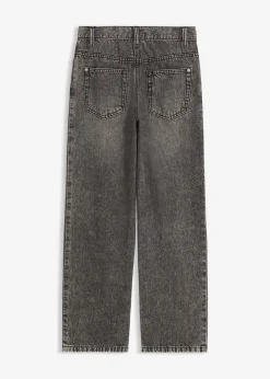 Jean loose, taille réglable, droit