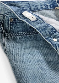 Jean loose, taille réglable, droit