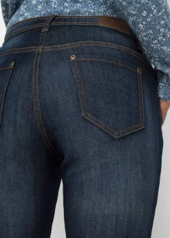 Jean Mom extensible et confortable, taille mi-haute
