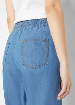 Jean mom taille haute