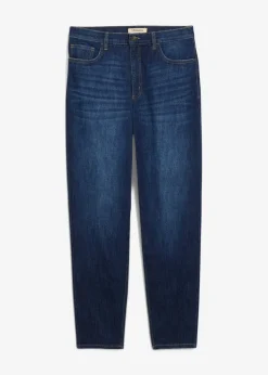 Jean mom taille haute, cropped