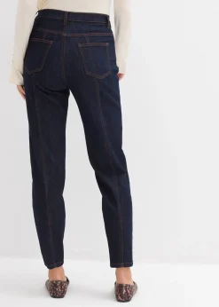 Jean mom taille haute, extensible