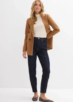 Jean mom taille haute, extensible