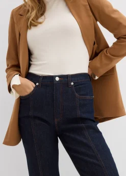 Jean mom taille haute, extensible