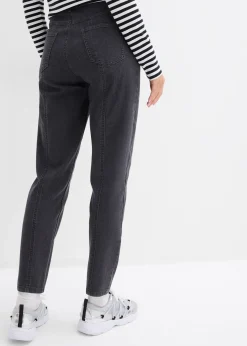 Jean mom taille haute, extensible