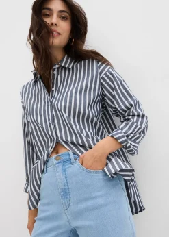 Jean mom taille haute, extensible