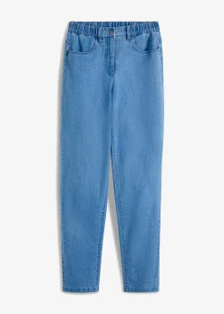 Jean mom taille haute, extensible