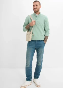 Jean regular et droit à taille extensible