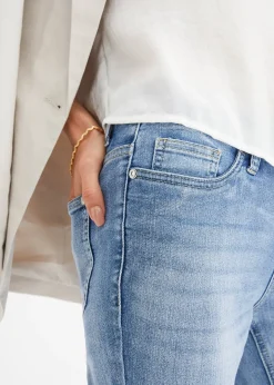 Jean skinny à dentelle