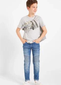 Jean skinny et extensible à taille réglable