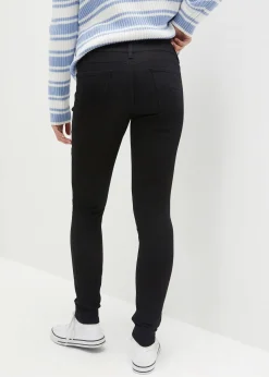 Jean skinny taille haute, chaud et sculptant