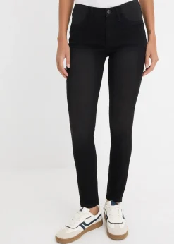 Jean skinny taille mi-haute, extensible