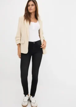 Jean skinny taille mi-haute, extensible