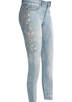 Jean skinny taille mi-haute, raccourci