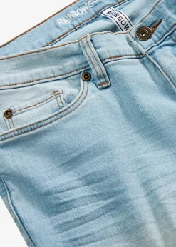 Jean skinny, taille mi-haute, raccourci