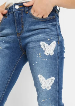 Jean skinny taille mi-haute
