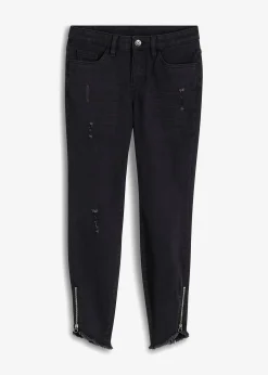 Jean skinny taille mi-haute, extensible