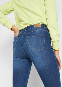 Jean skinny taille mi-haute, extensible
