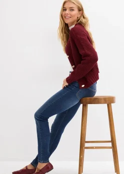 Jean skinny taille mi-haute