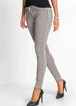 Jean skinny taille mi-haute, extensible