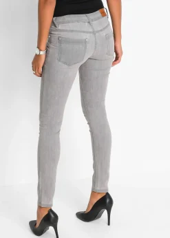 Jean skinny taille mi-haute, extensible