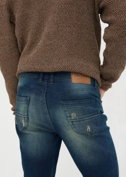 Jean slim extensible et léger, droit