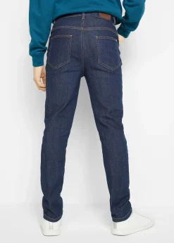 Jean slim extensible, taille réglable, droit
