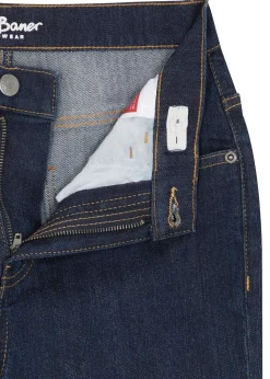 Jean slim extensible, taille réglable, droit
