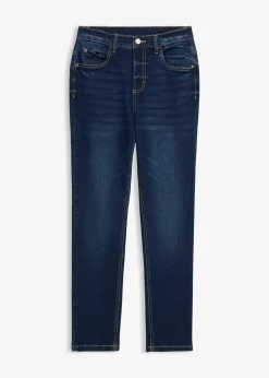 Jean slim extensible, taille réglable, droit