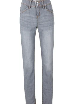 Jean slim taille haute, extensible et confortable