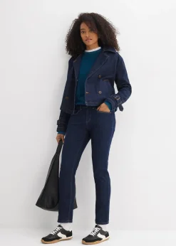 Jean slim taille mi-haute