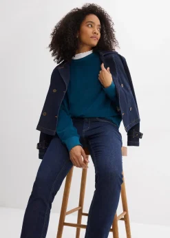 Jean slim taille mi-haute