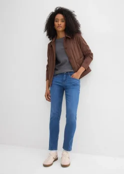 Jean slim taille mi-haute