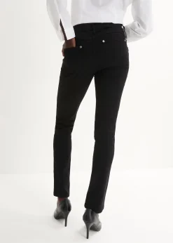 Jean slim taille mi-haute, très extensible